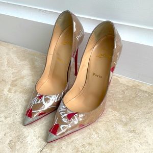 Louboutin So Kate PVC Kraft limited size 39.5